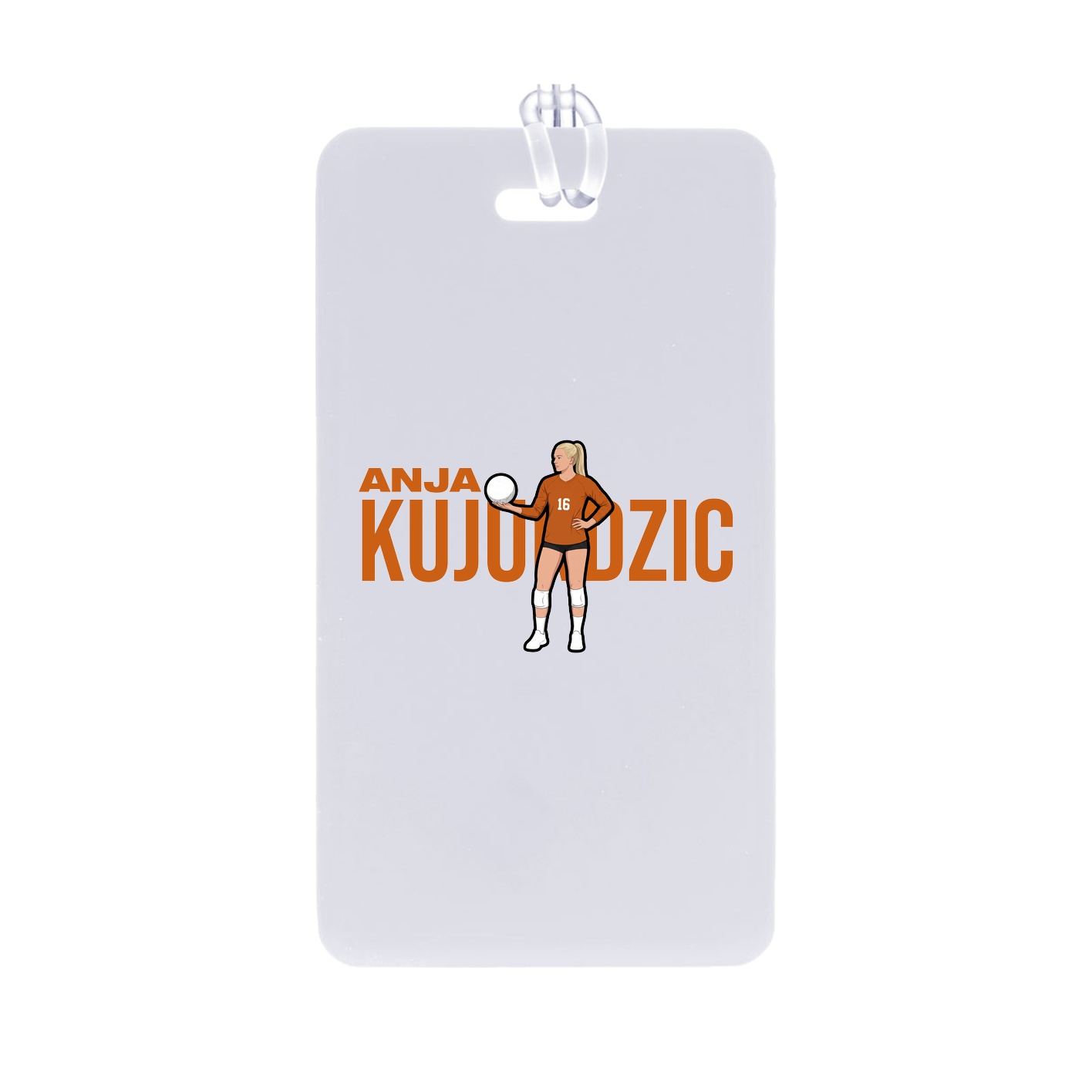 Bag Tag — Player Name in Classic