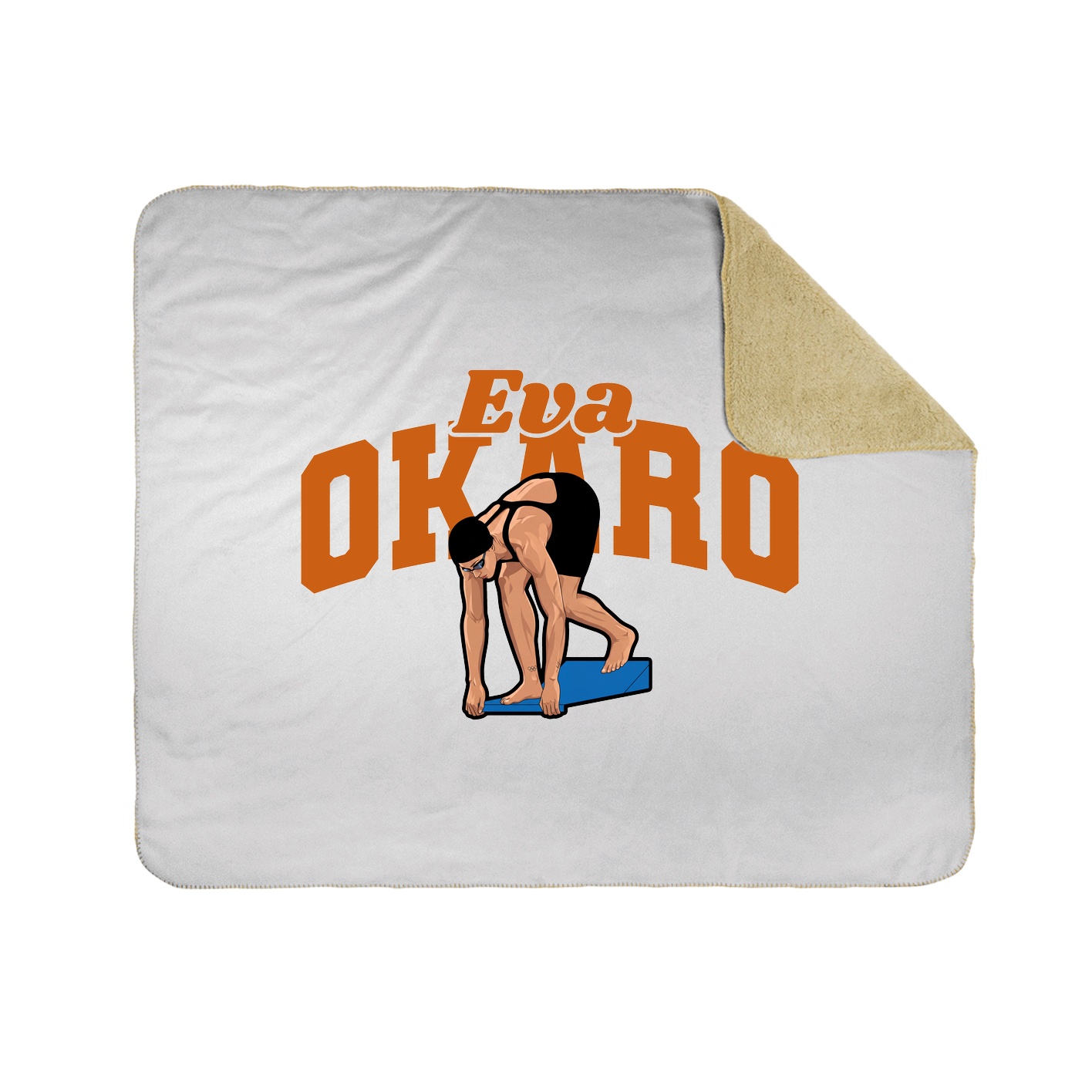 Throw Blanket — Signature Arch in White