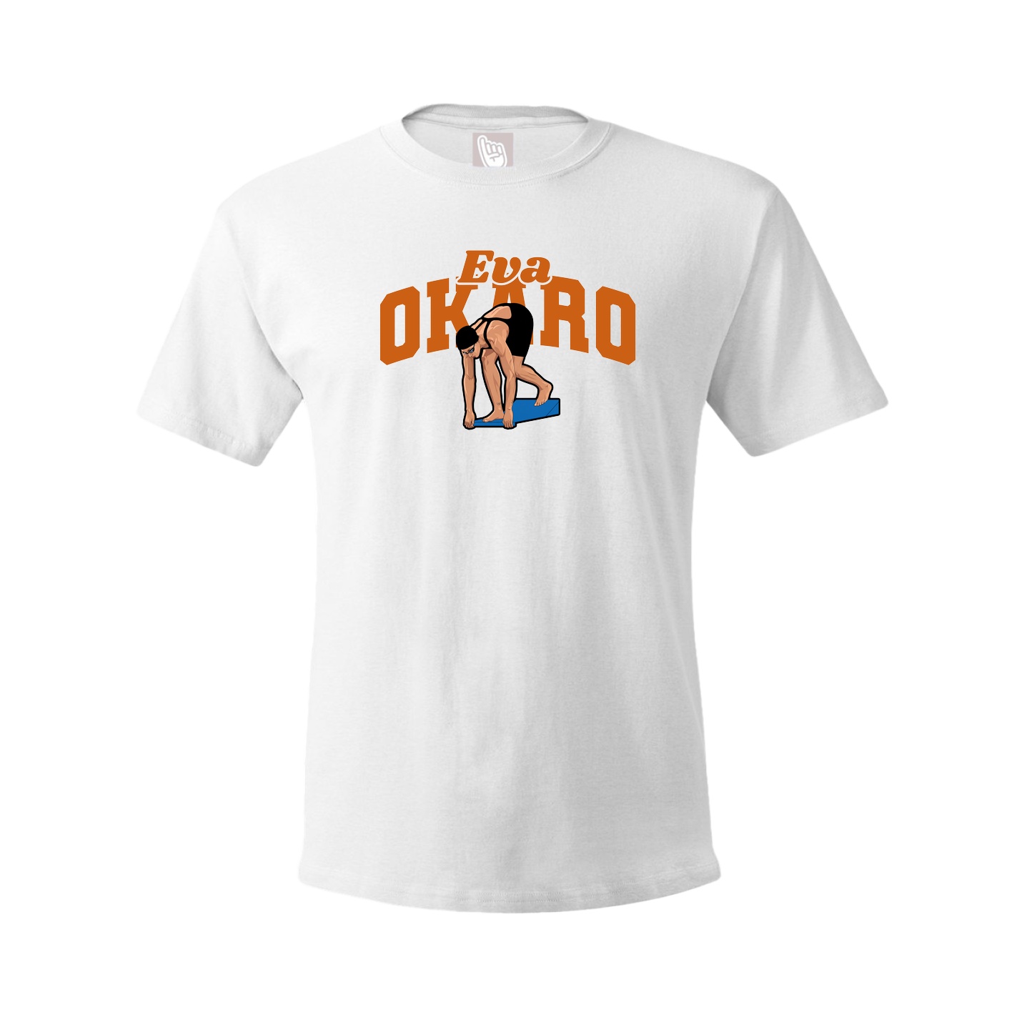 Youth Tee — Signature Arch in White