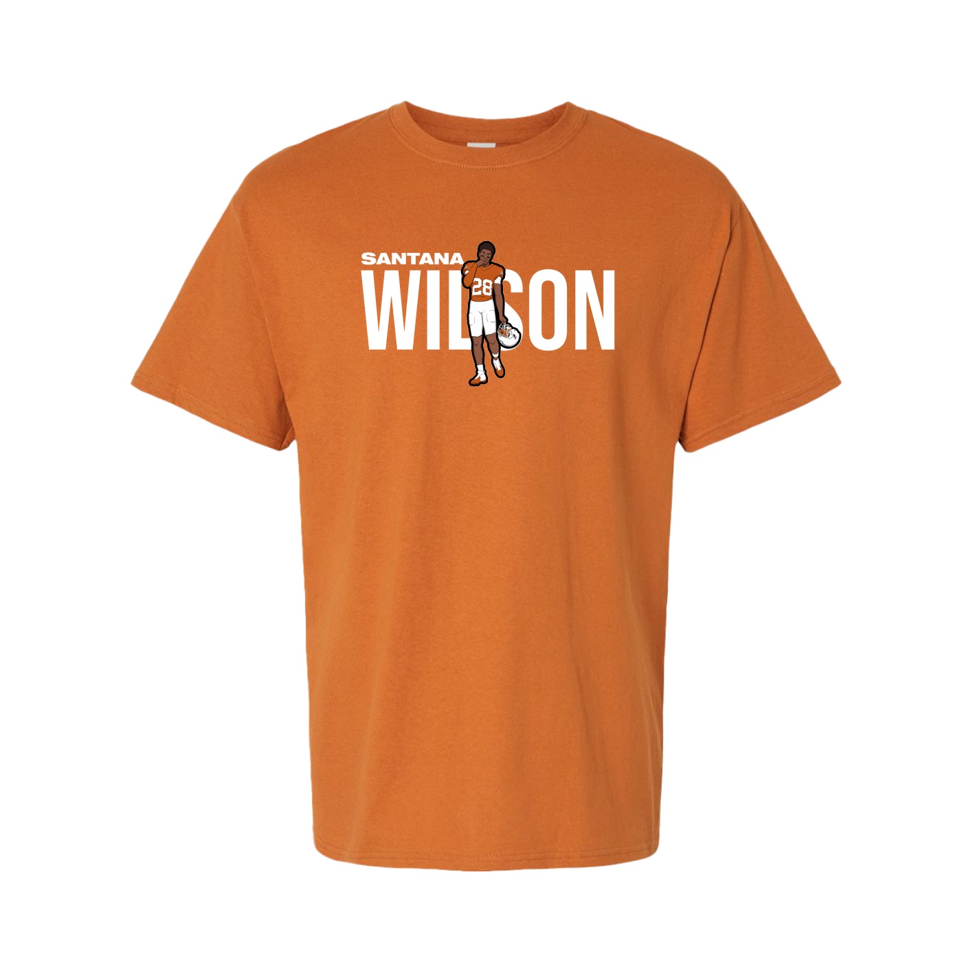 Tee — Player Name in Orange