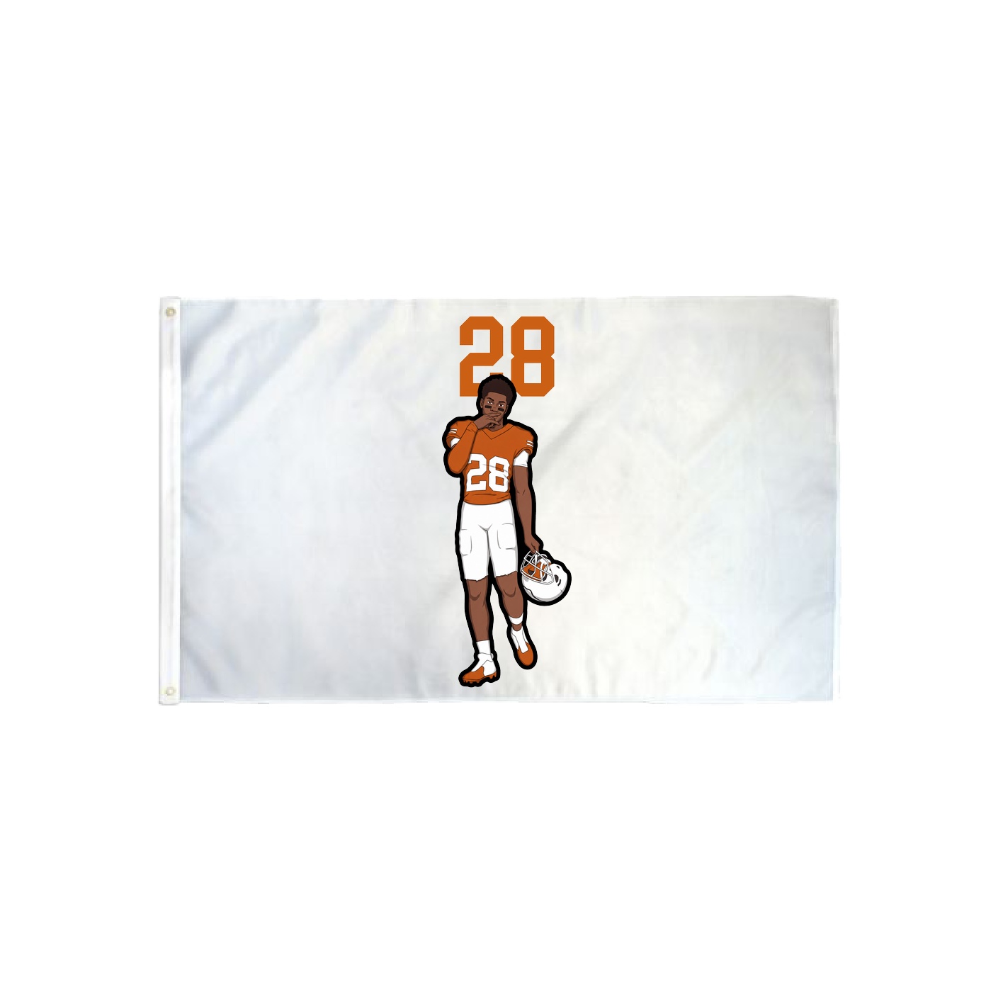 3x5 Flag — Number Top in Classic