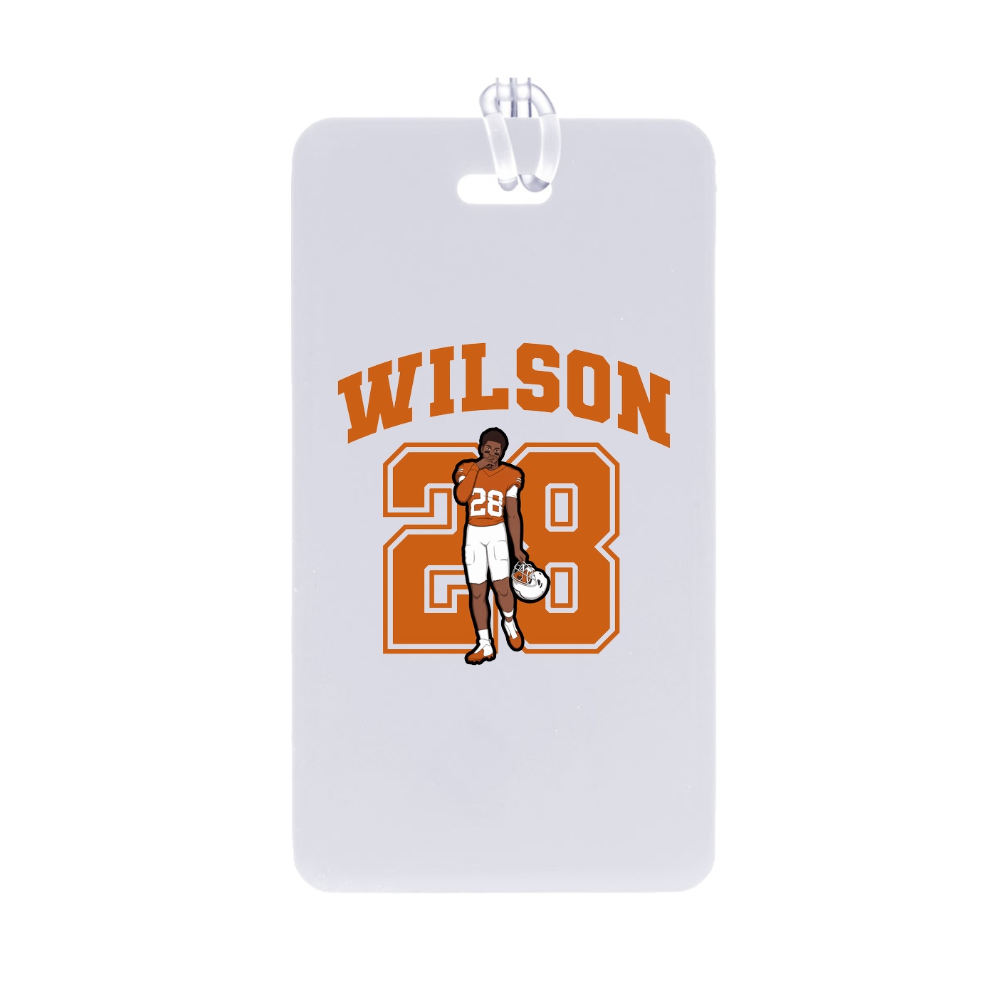 Bag Tag — Number in Classic
