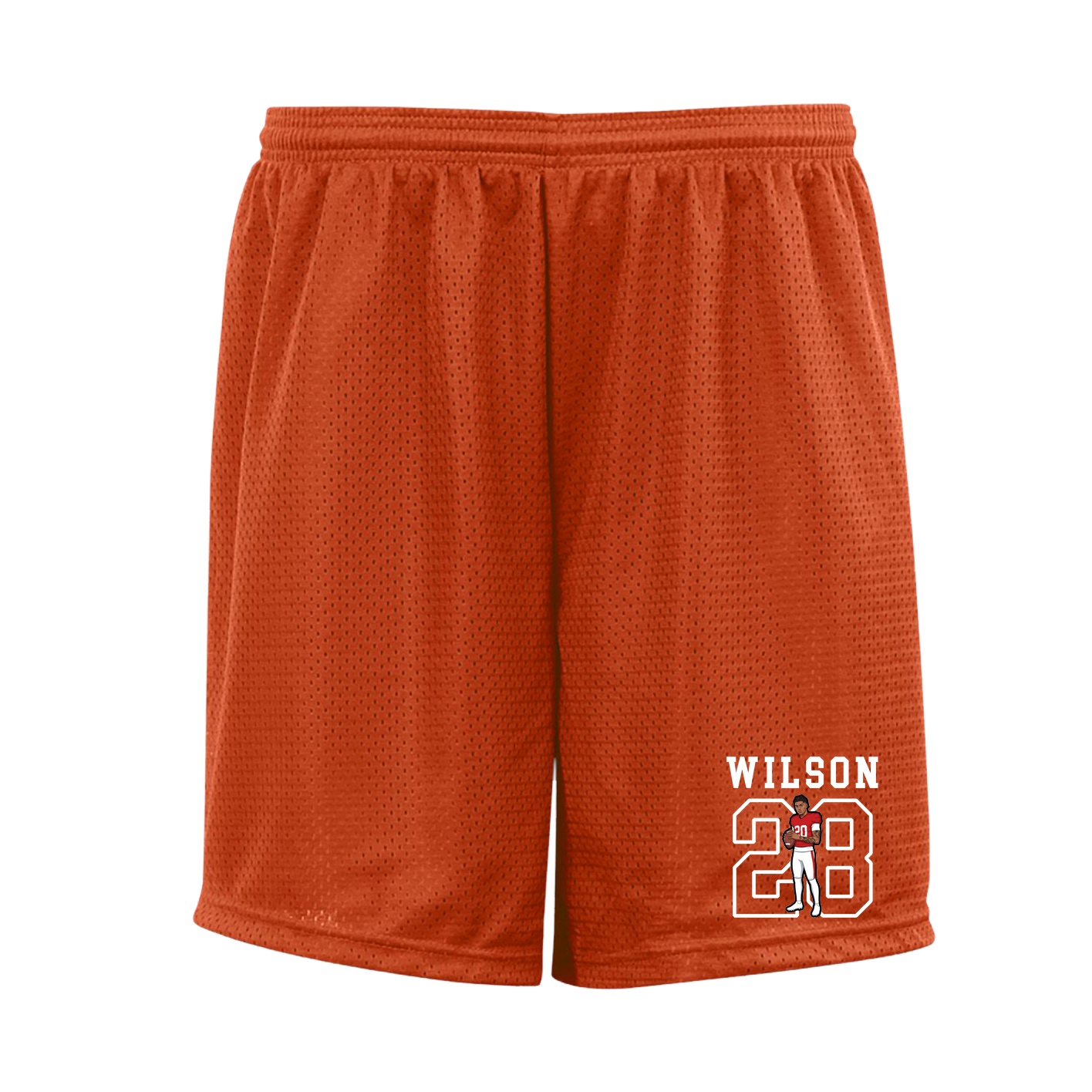Shorts — Shirsey in Orange