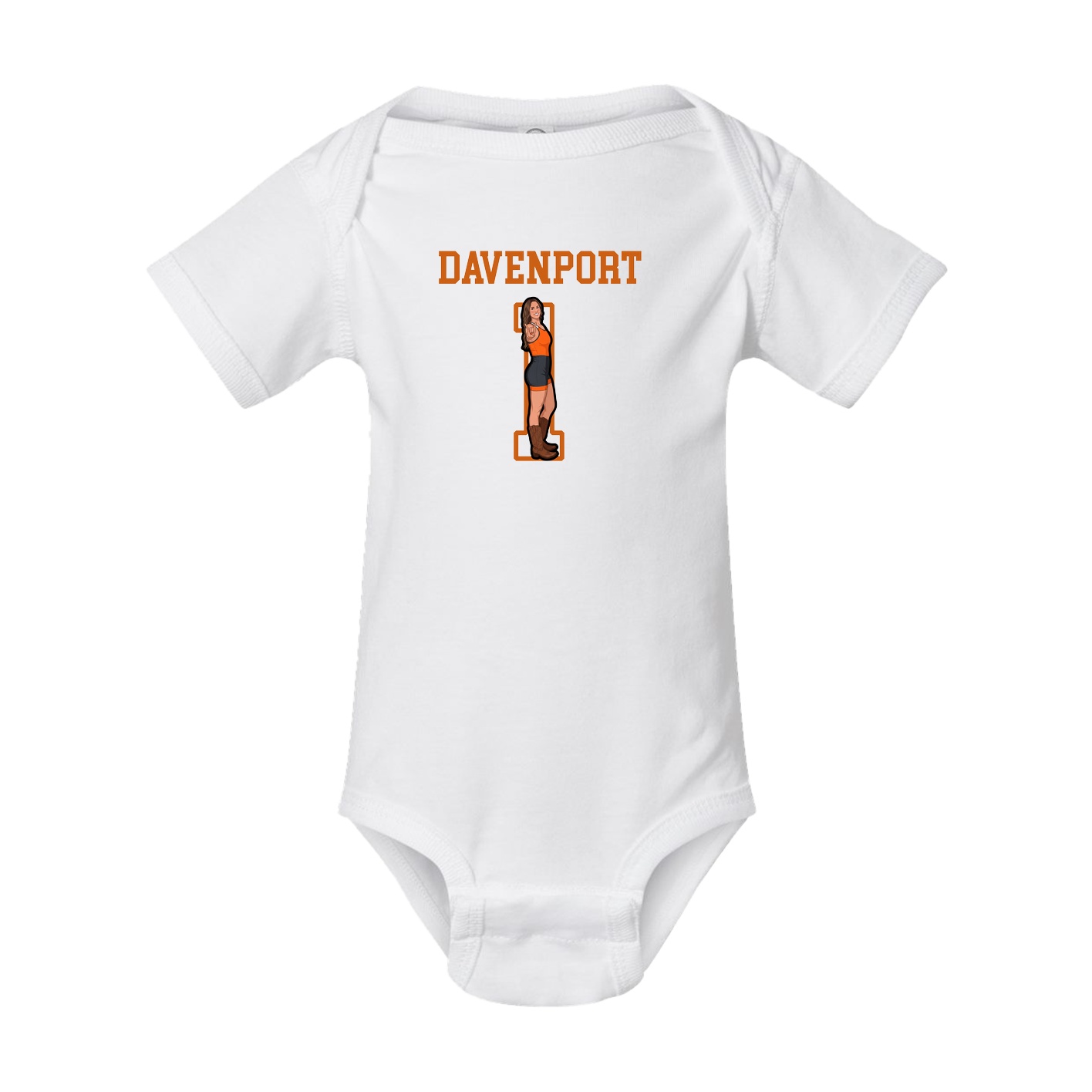 Baby Onesie — Shirsey in White