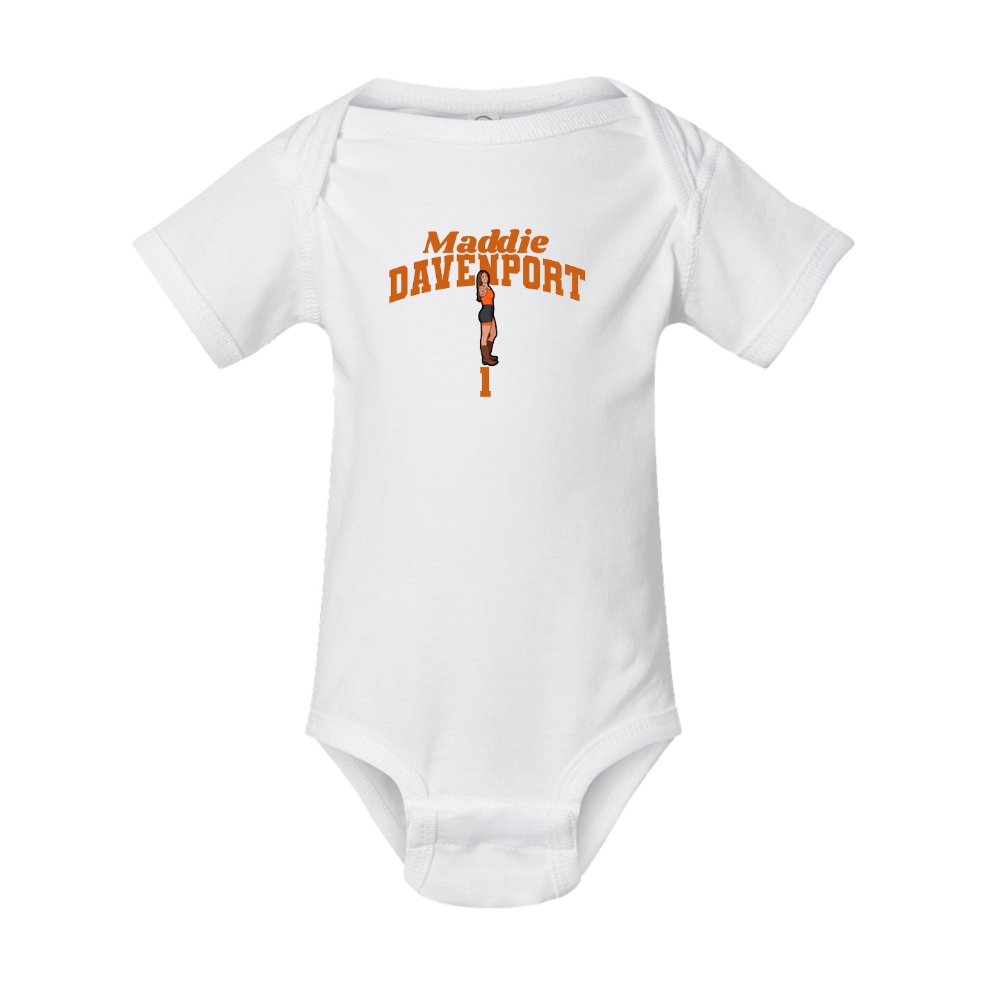 Baby Onesie — Signature Arch in White