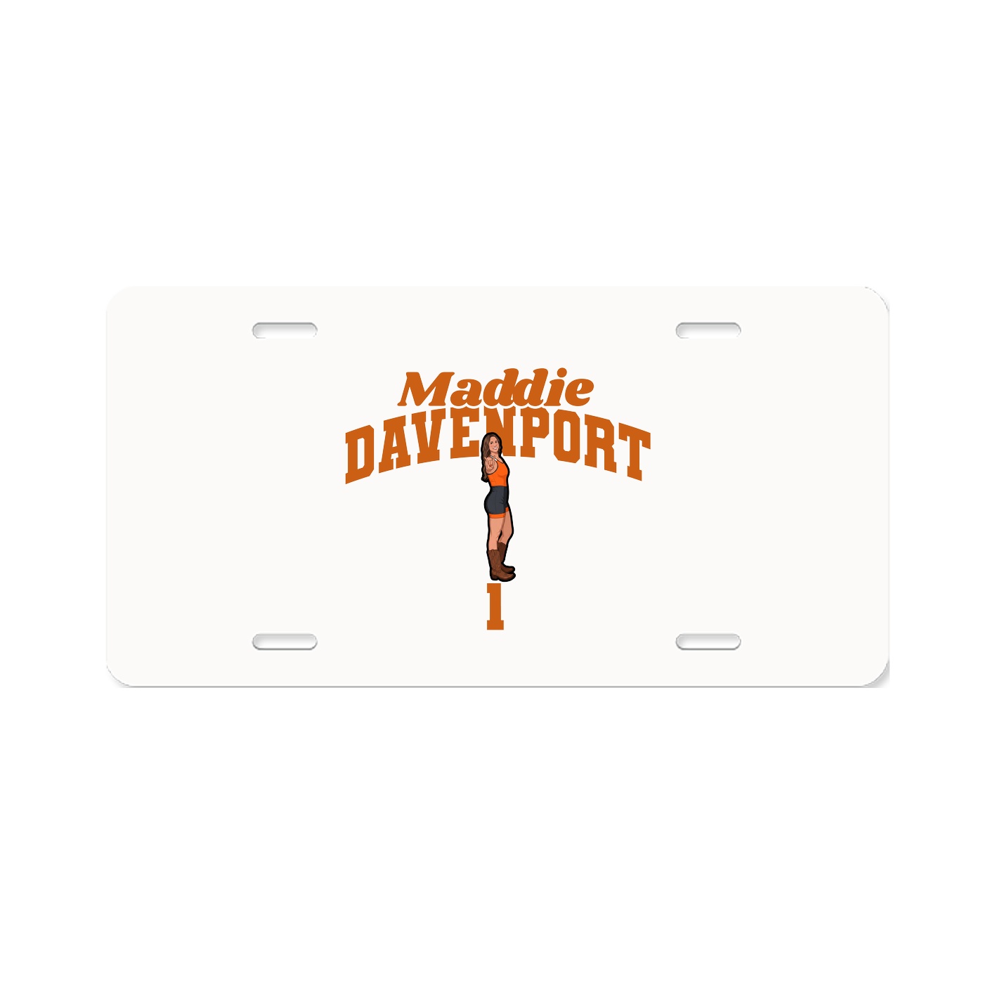 License Plate — Signature Arch in Classic