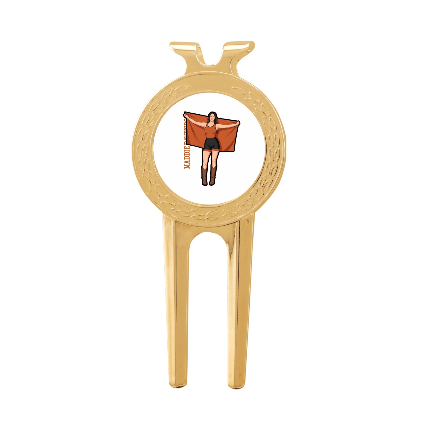 Divot Tool with Ball Marker — Name Vertical in Classic