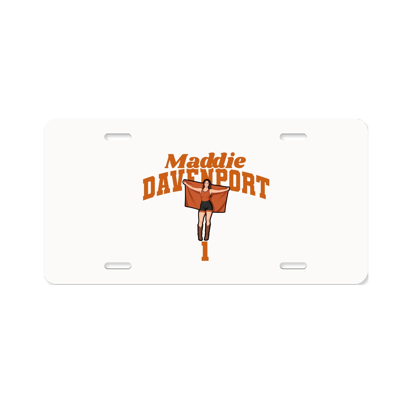 License Plate — Signature Arch in Classic