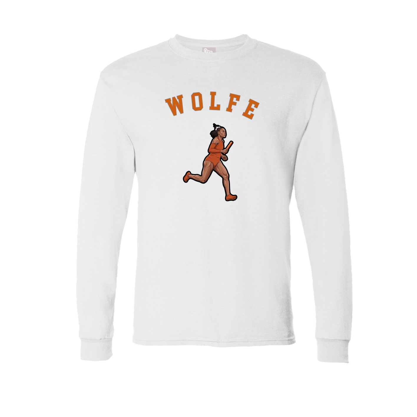 Long Sleeve Tee — Shirsey Arch in White