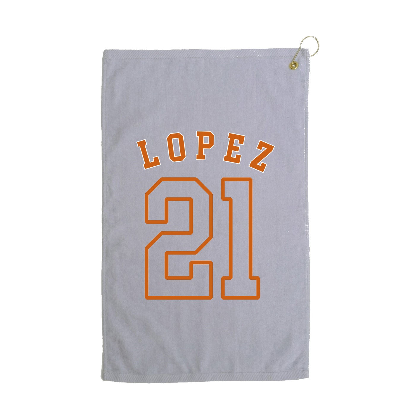Golf Towel — Shirsey Arch in Grey