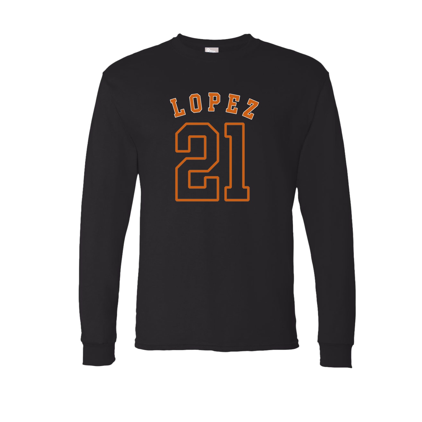 Long Sleeve Tee — Shirsey Arch in Black