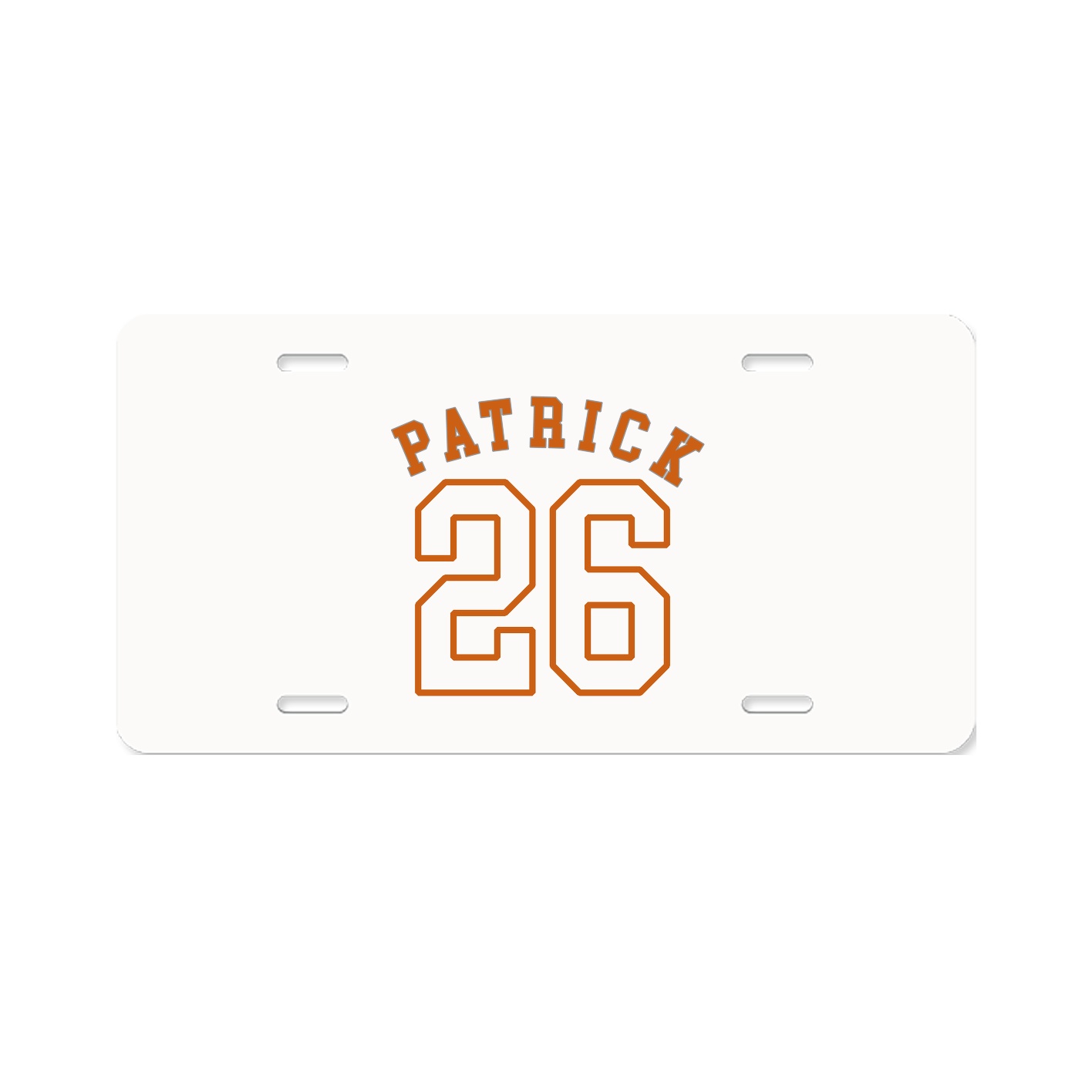 License Plate — Shirsey Arch in Classic
