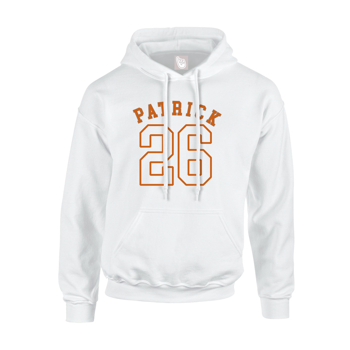 Hoodie — Shirsey Arch in White