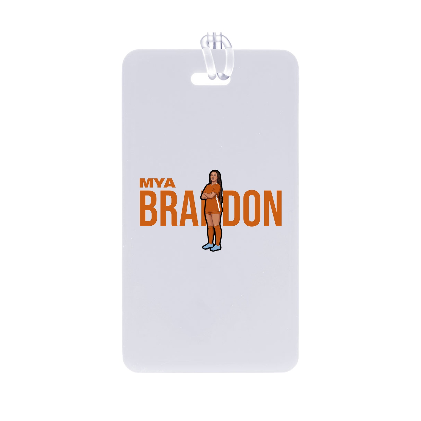 Bag Tag — Player Name in Classic