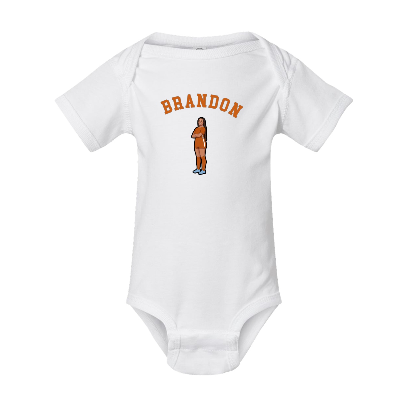 Baby Onesie — Shirsey Arch in White