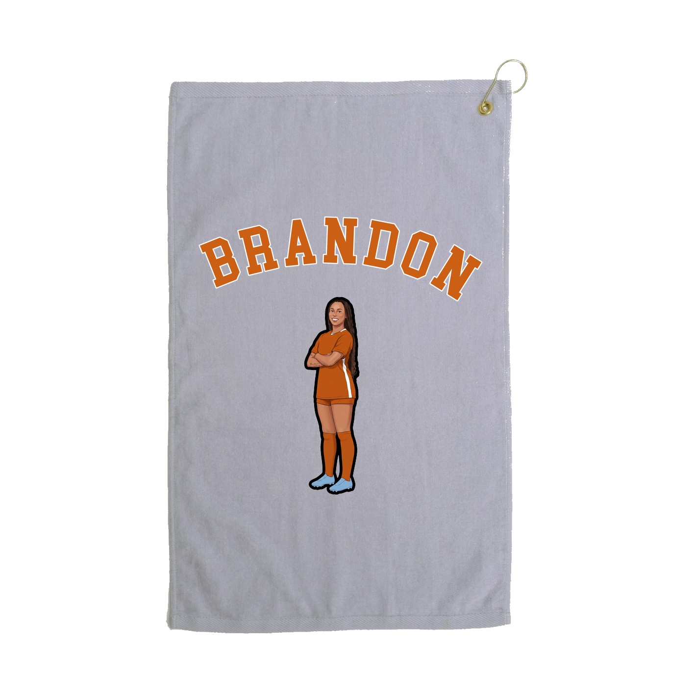 Golf Towel — Shirsey Arch in Grey