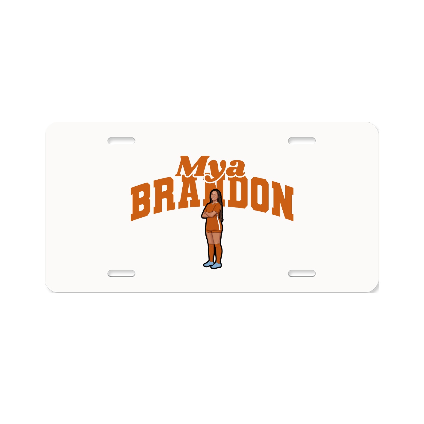 License Plate — Signature Arch in Classic