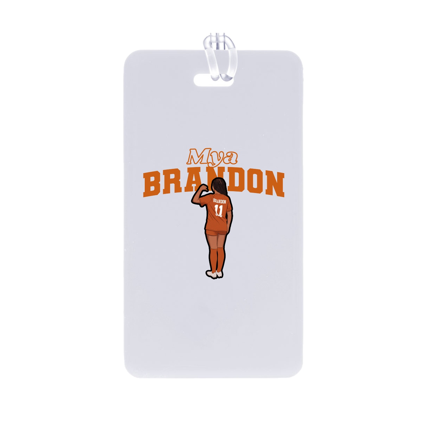 Bag Tag — Name Arch in Classic