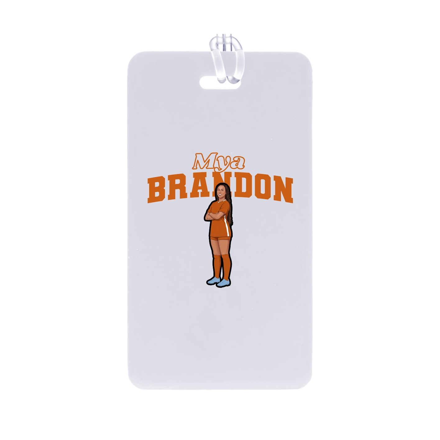 Bag Tag — Name Arch in Classic