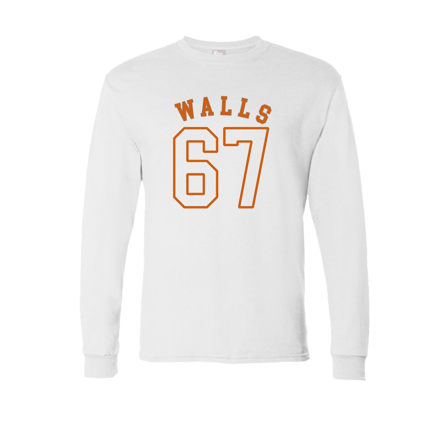 Long Sleeve Tee — Shirsey Arch in White