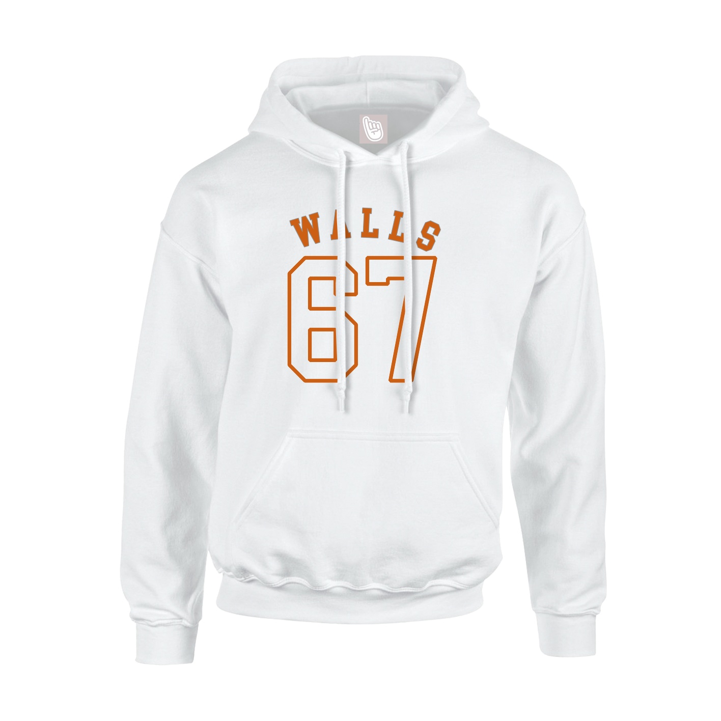 Youth Hoodie — Shirsey Arch in White