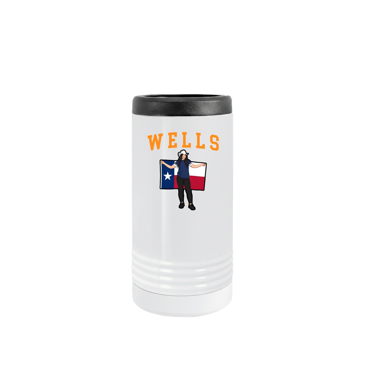 Slim Beverage Holder — Shirsey in White