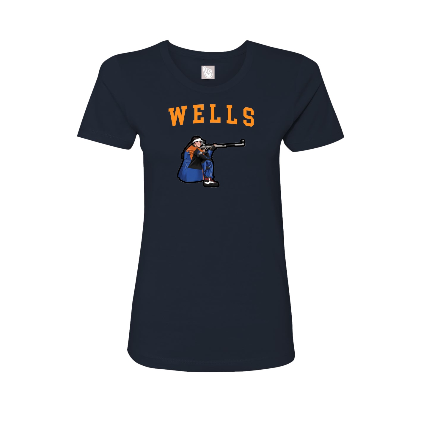 Fitted Women's Tee — Shirsey in Navy