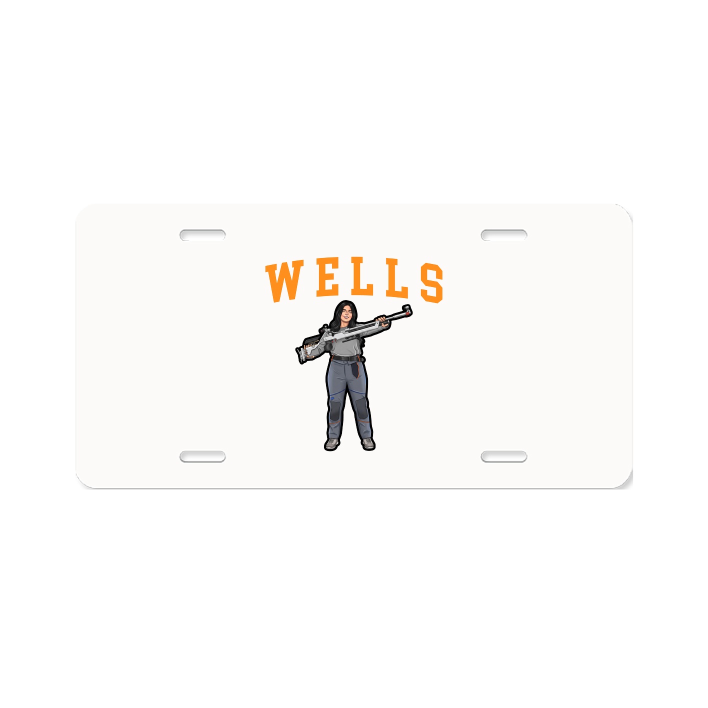 License Plate — Shirsey in Classic