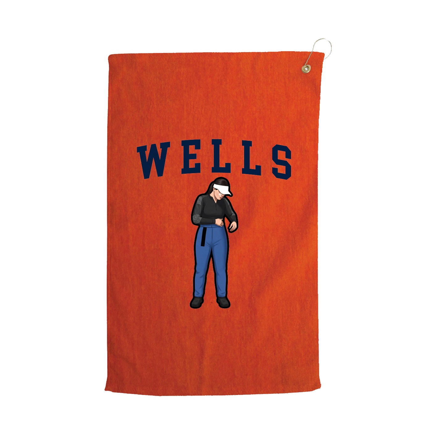 Golf Towel — Shirsey in Orange