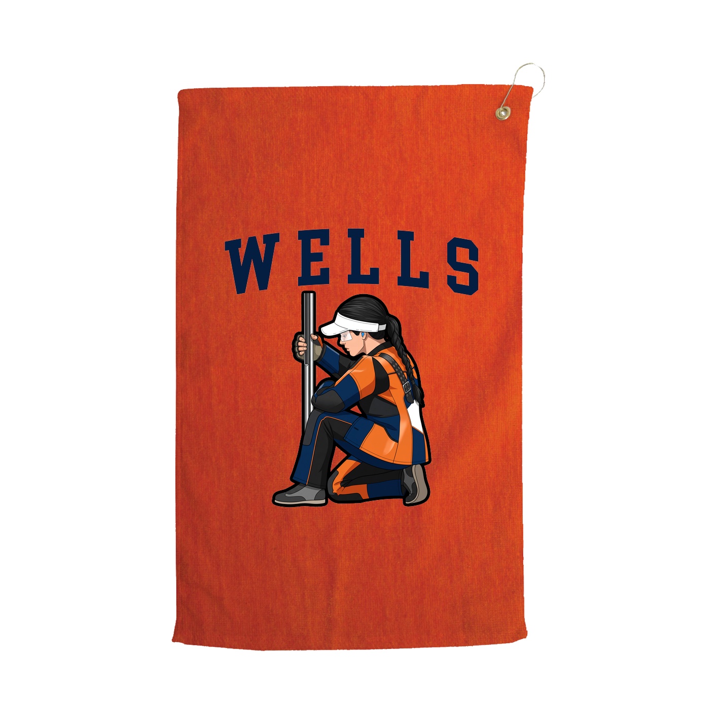 Golf Towel — Shirsey in Orange
