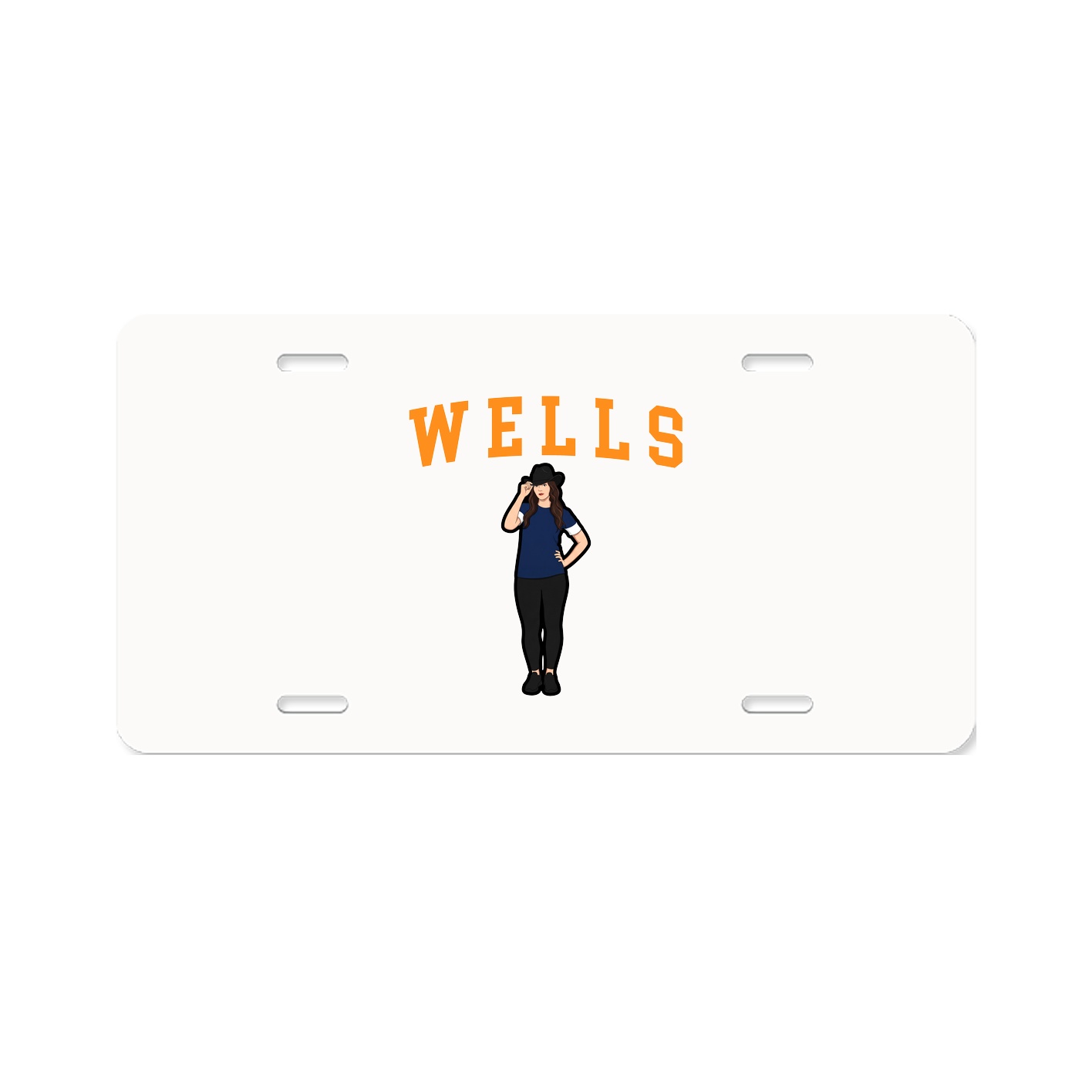 License Plate — Shirsey in Classic