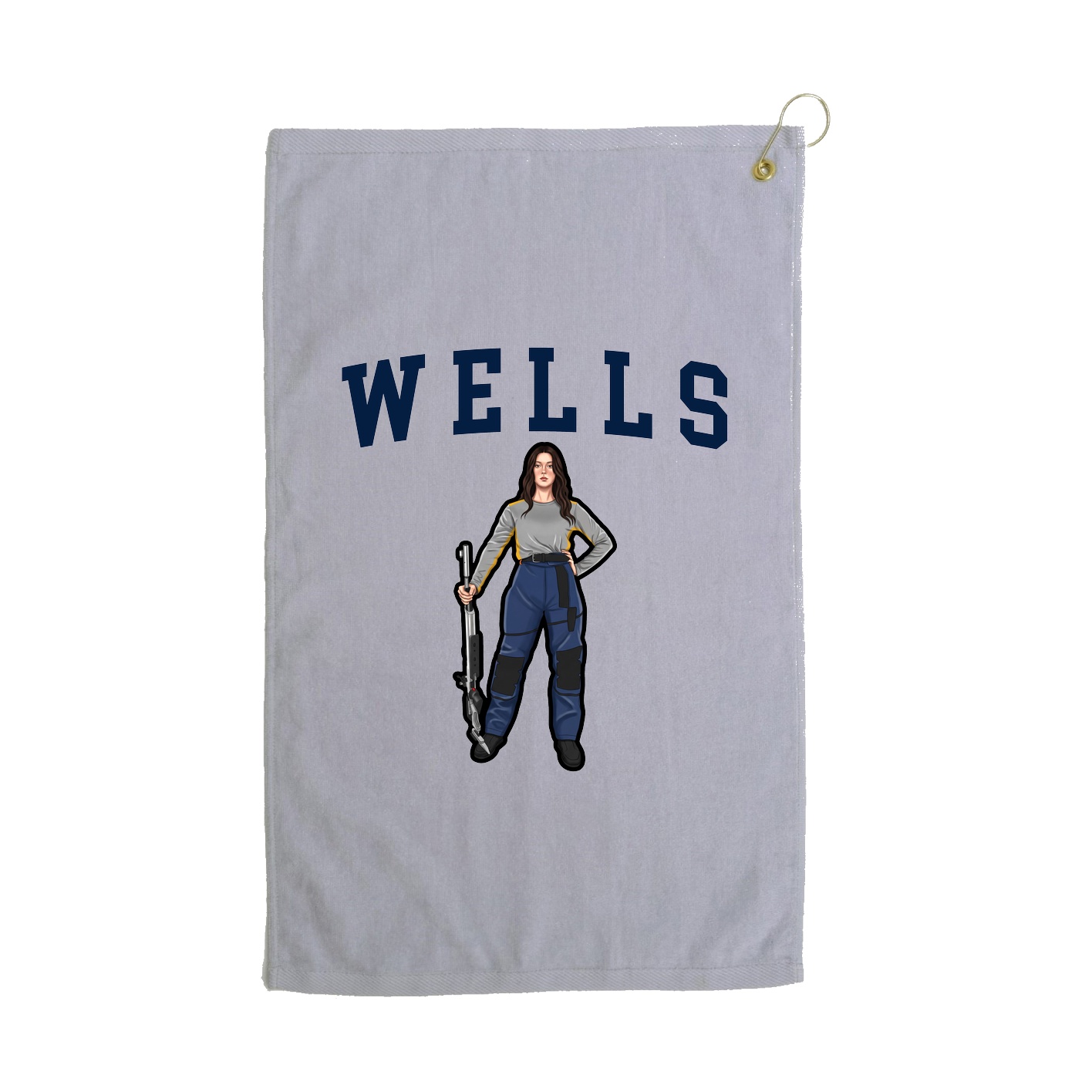 Golf Towel — Shirsey in Grey
