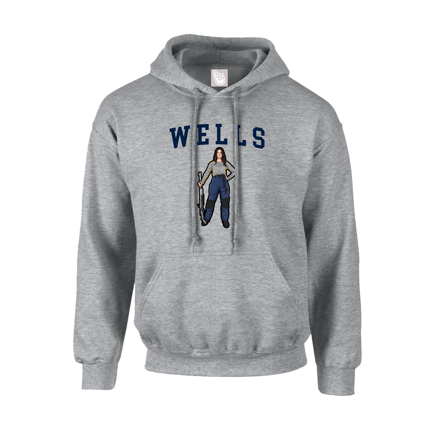 Youth Hoodie — Shirsey in Grey