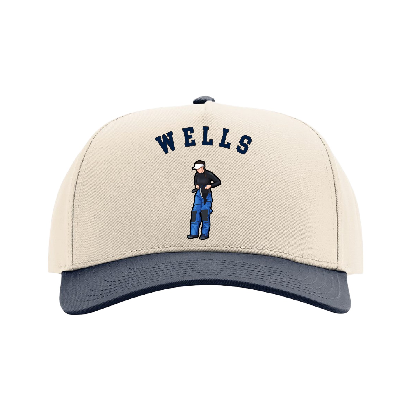 Full Fabric Five-Panel Champ Cap