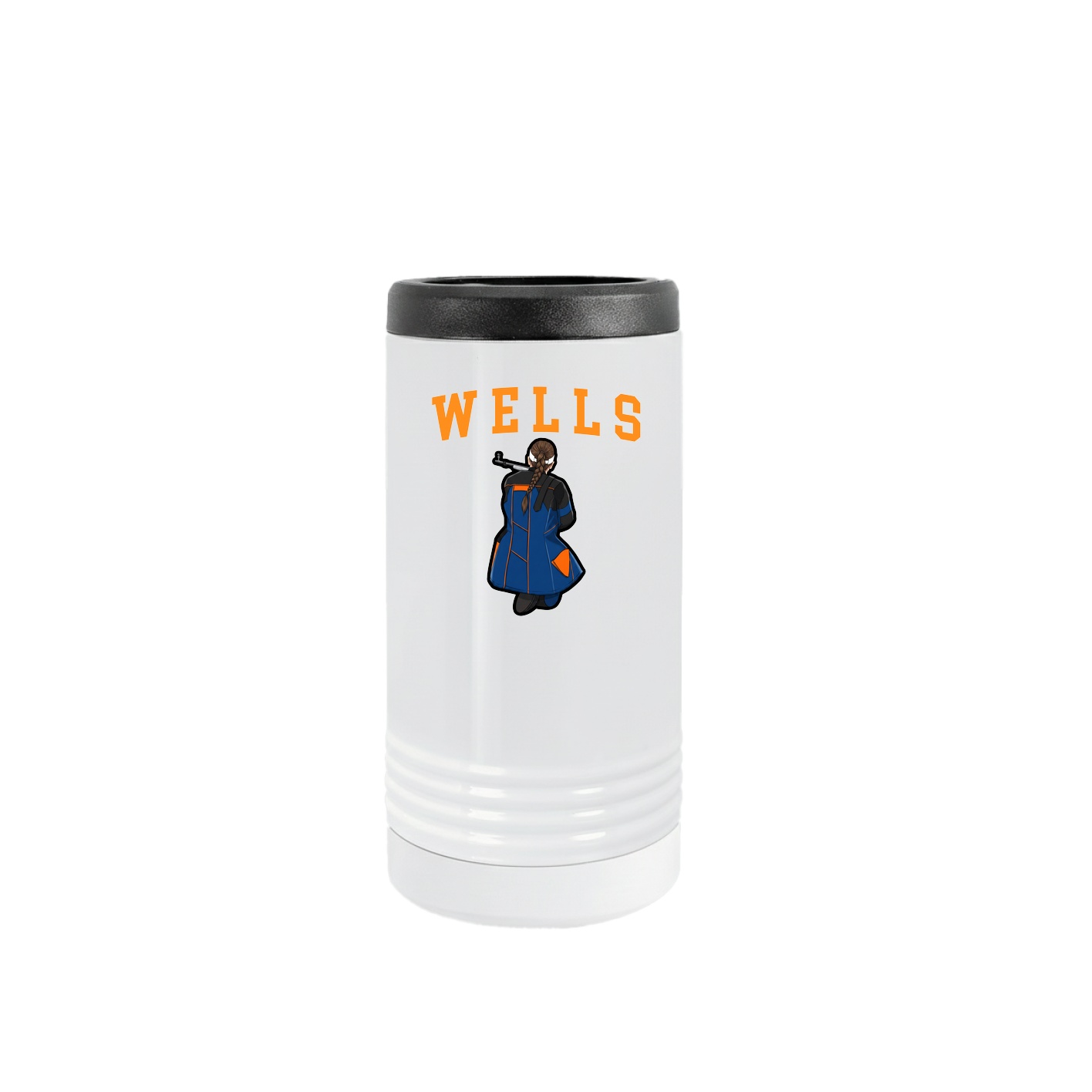 Slim Beverage Holder — Shirsey in White