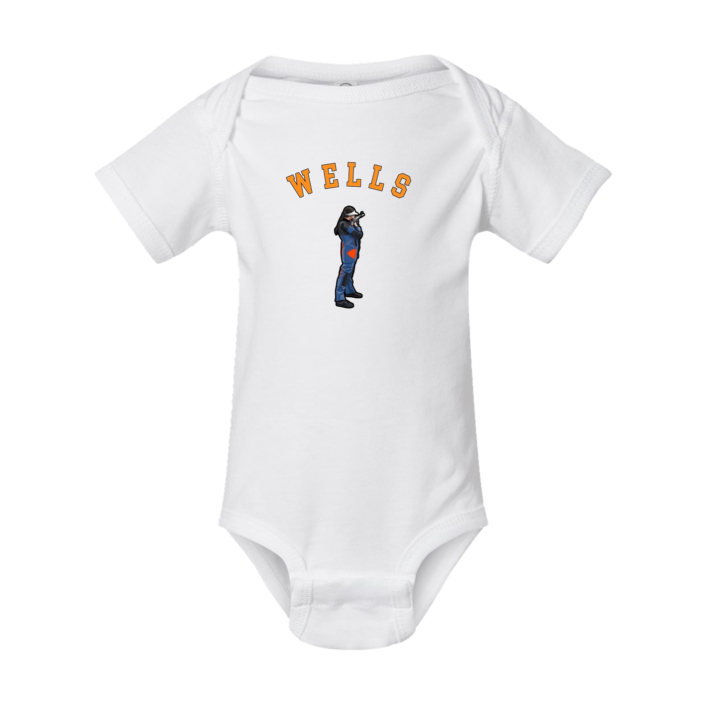 Baby Onesie — Shirsey Arch in White