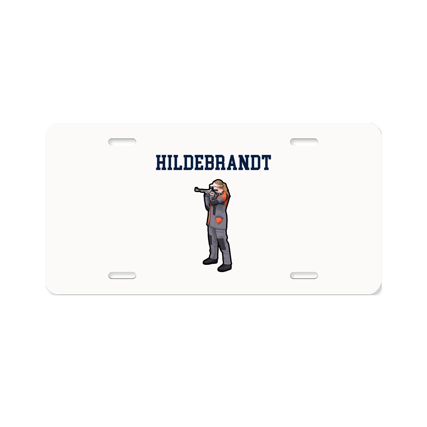 License Plate — Shirsey in Classic
