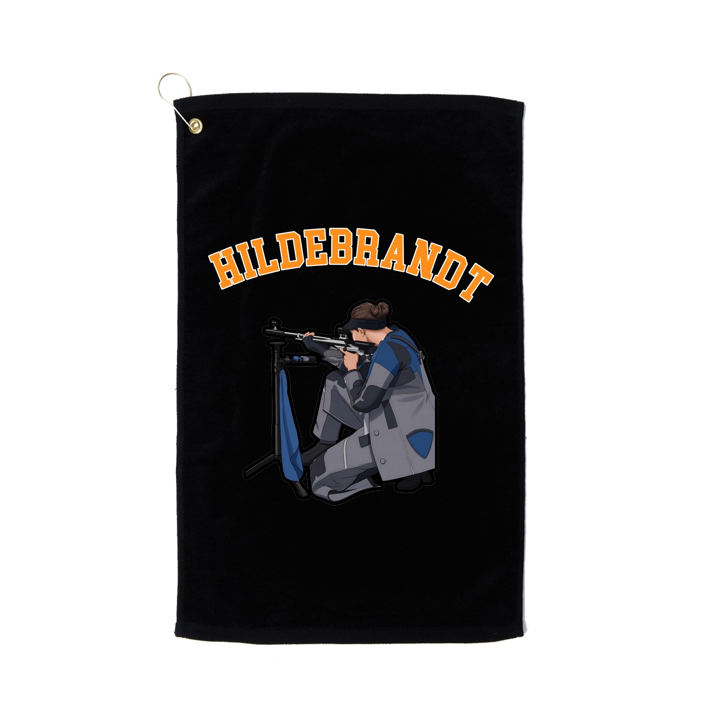 Golf Towel — Shirsey Arch in Black