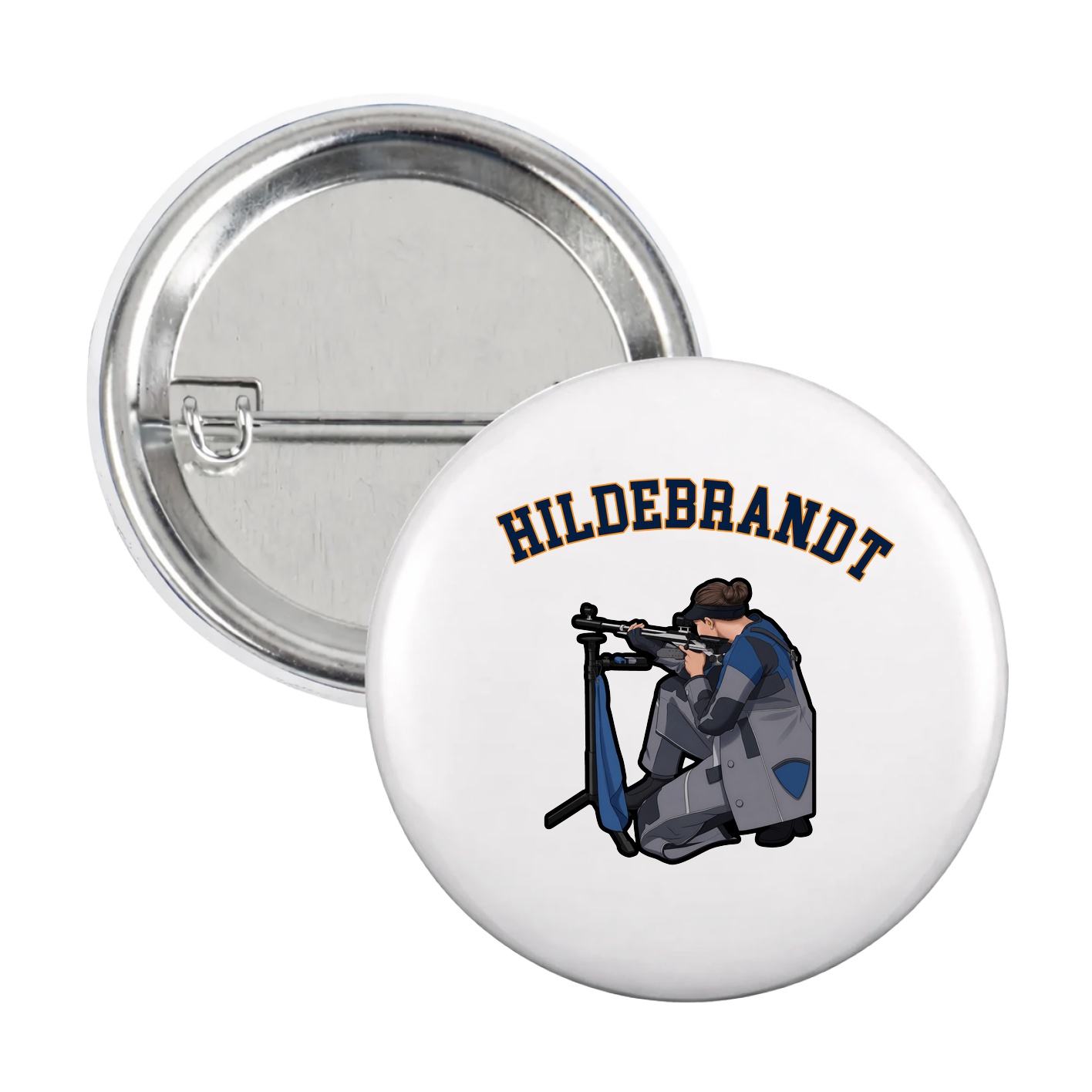 Game Day Button — Shirsey Arch in White