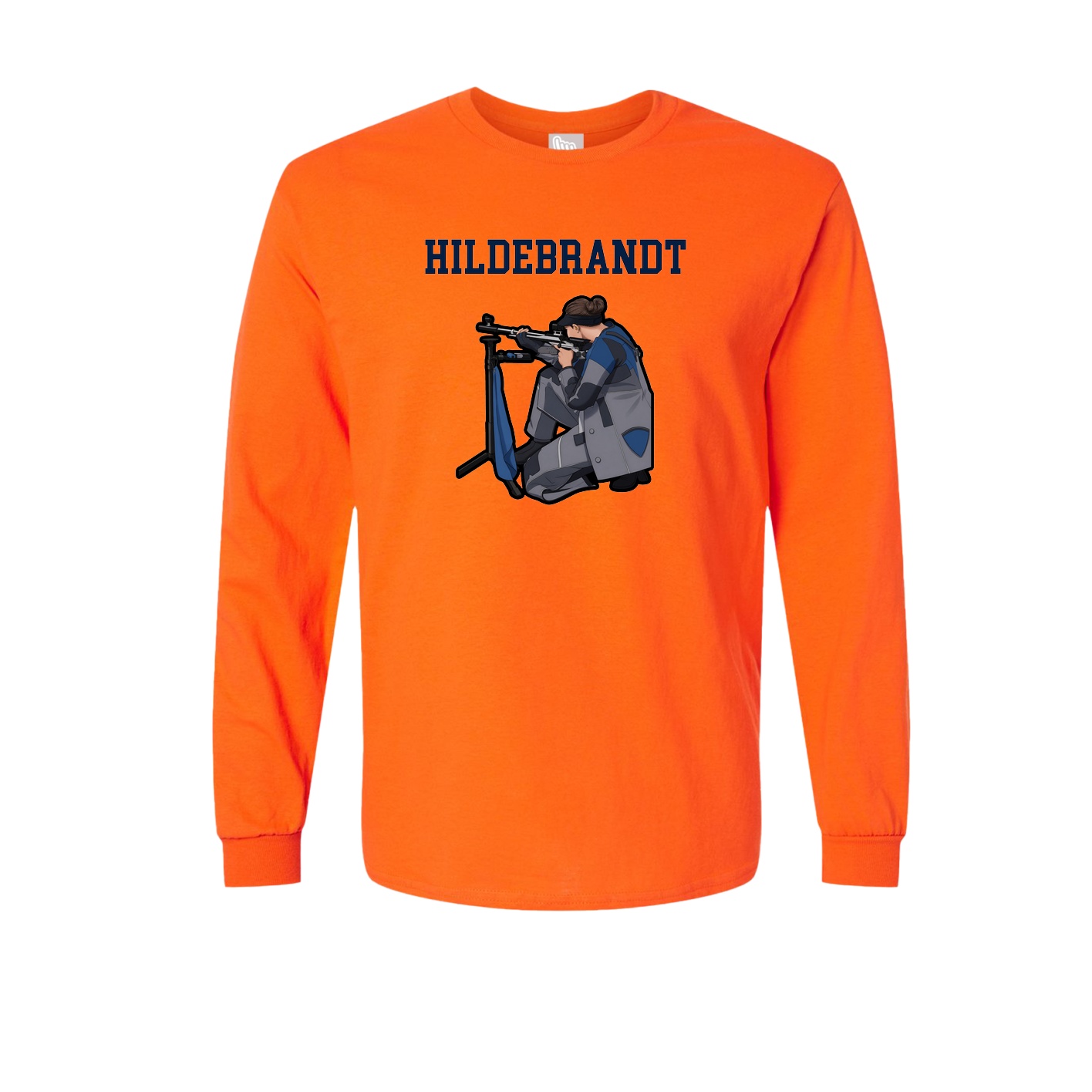 Long Sleeve Tee — Shirsey in Orange
