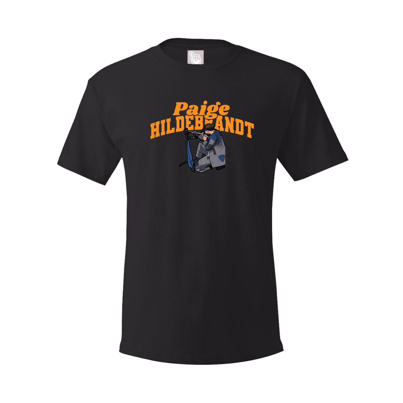 Tee — Signature Arch in Black