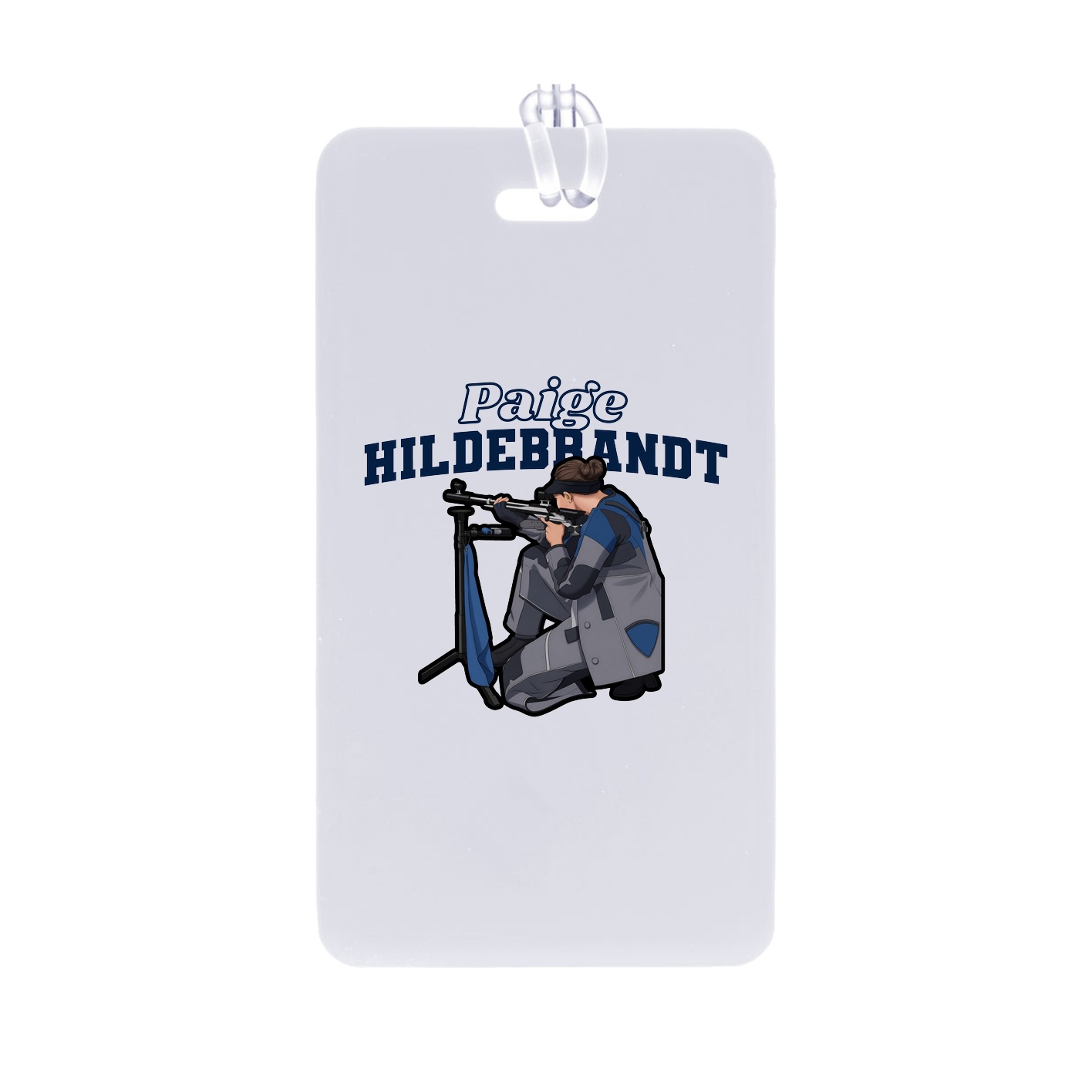 Bag Tag — Name Arch in Classic