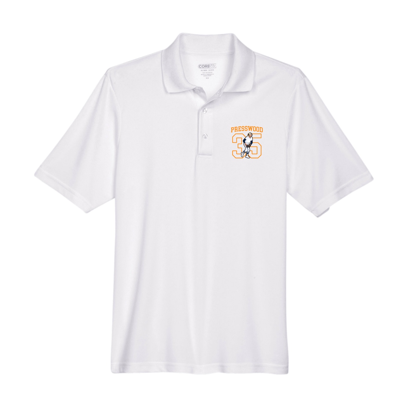 Performance Polo — Shirsey in White