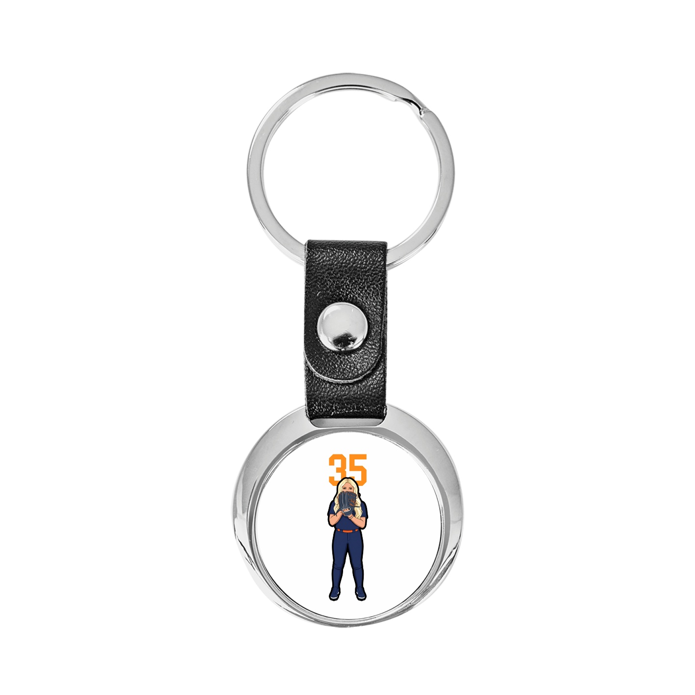 Key Chain — Number Top in Classic