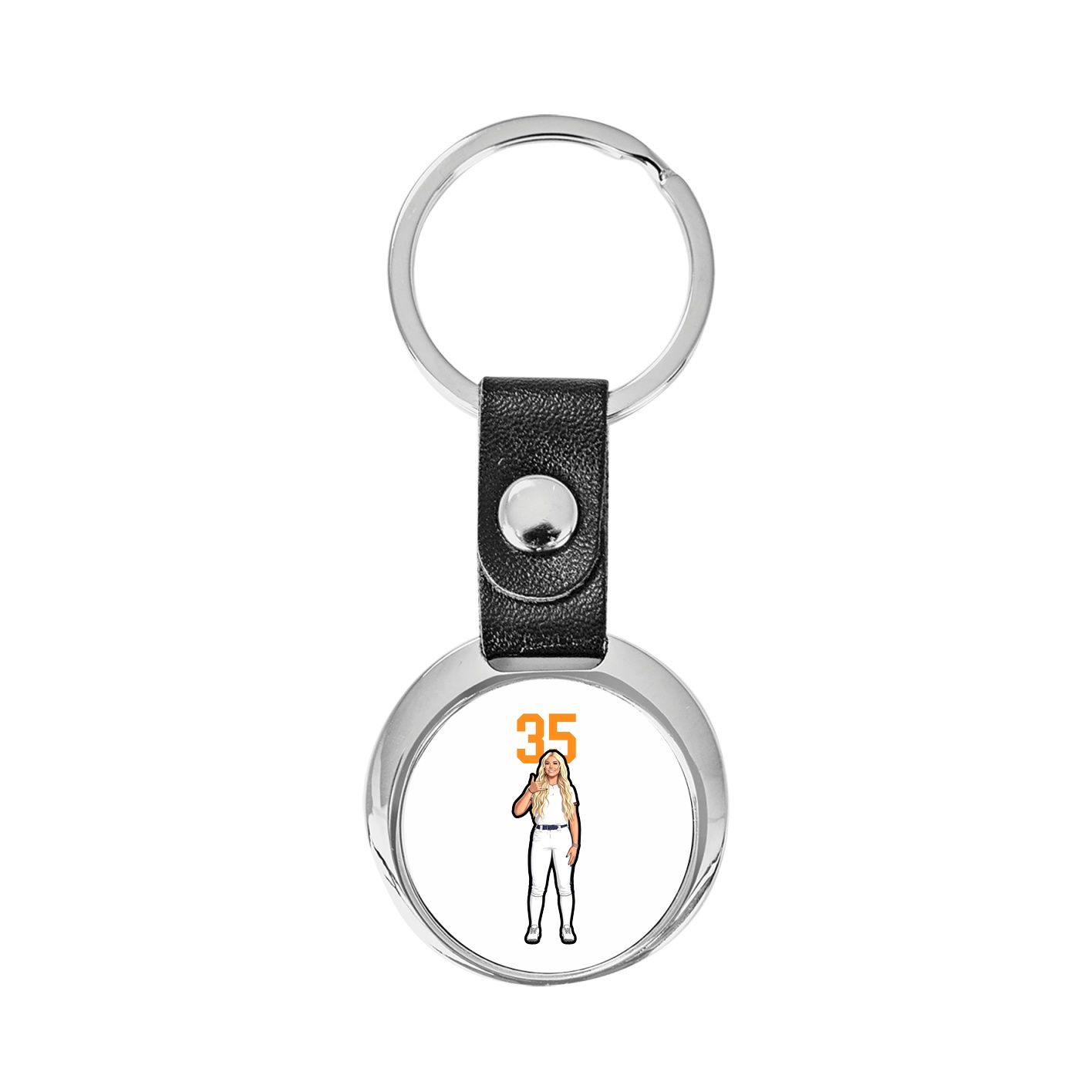 Key Chain — Number Top in Classic