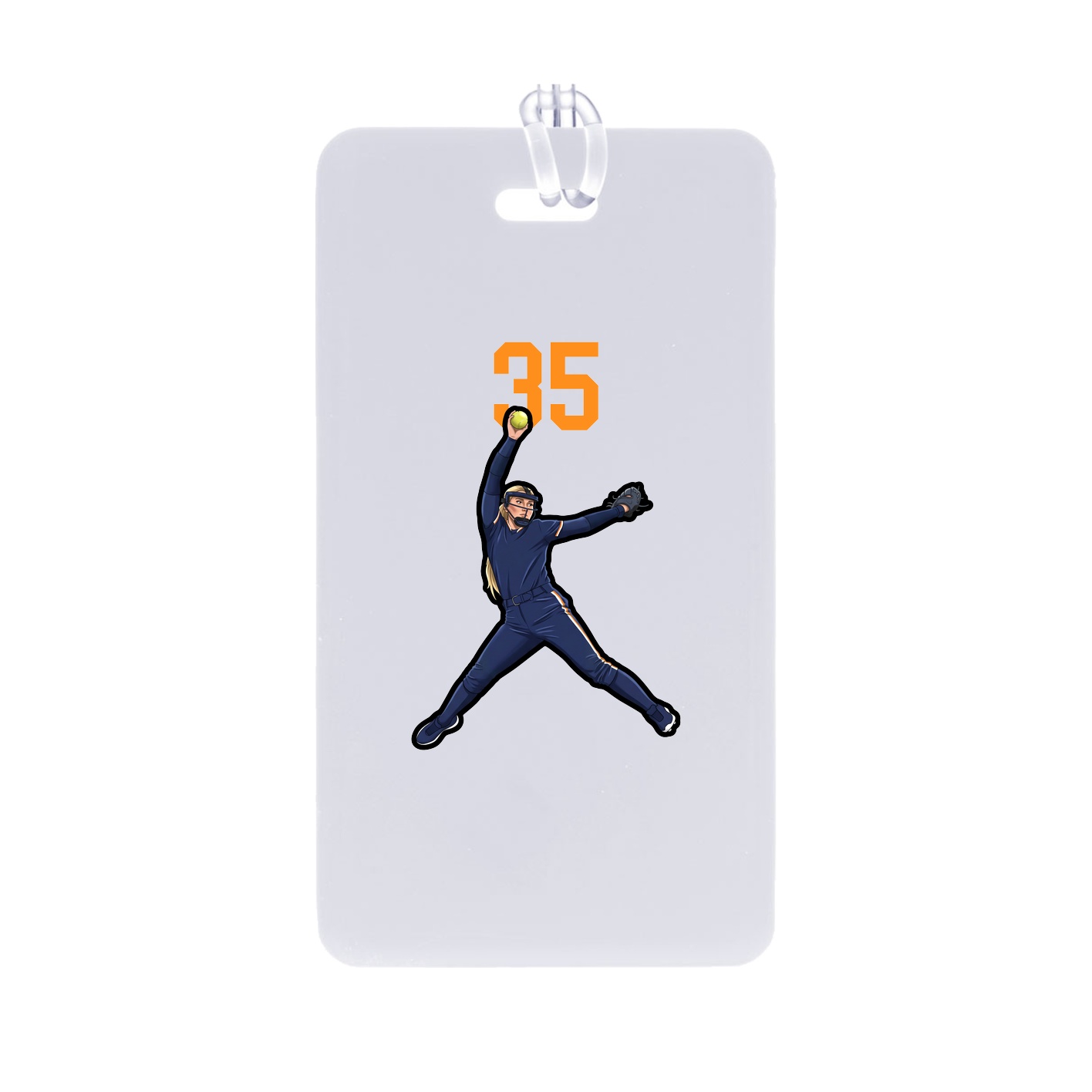 Bag Tag — Number Top in Classic