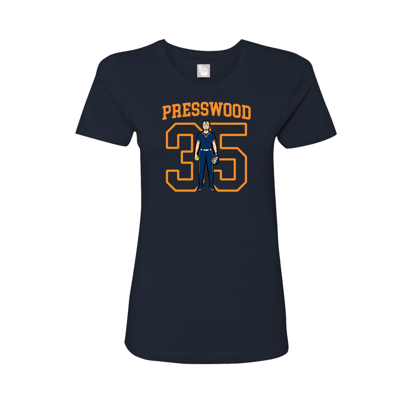 Womens Tee — Shirsey in Navy