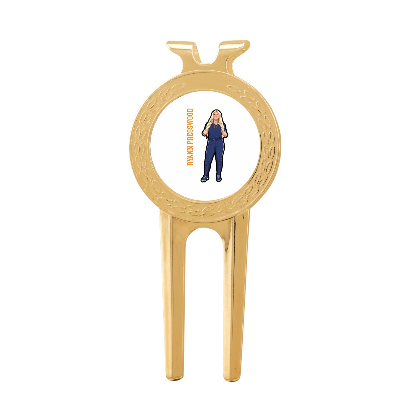 Divot Tool with Ball Marker — Name Vertical in Classic