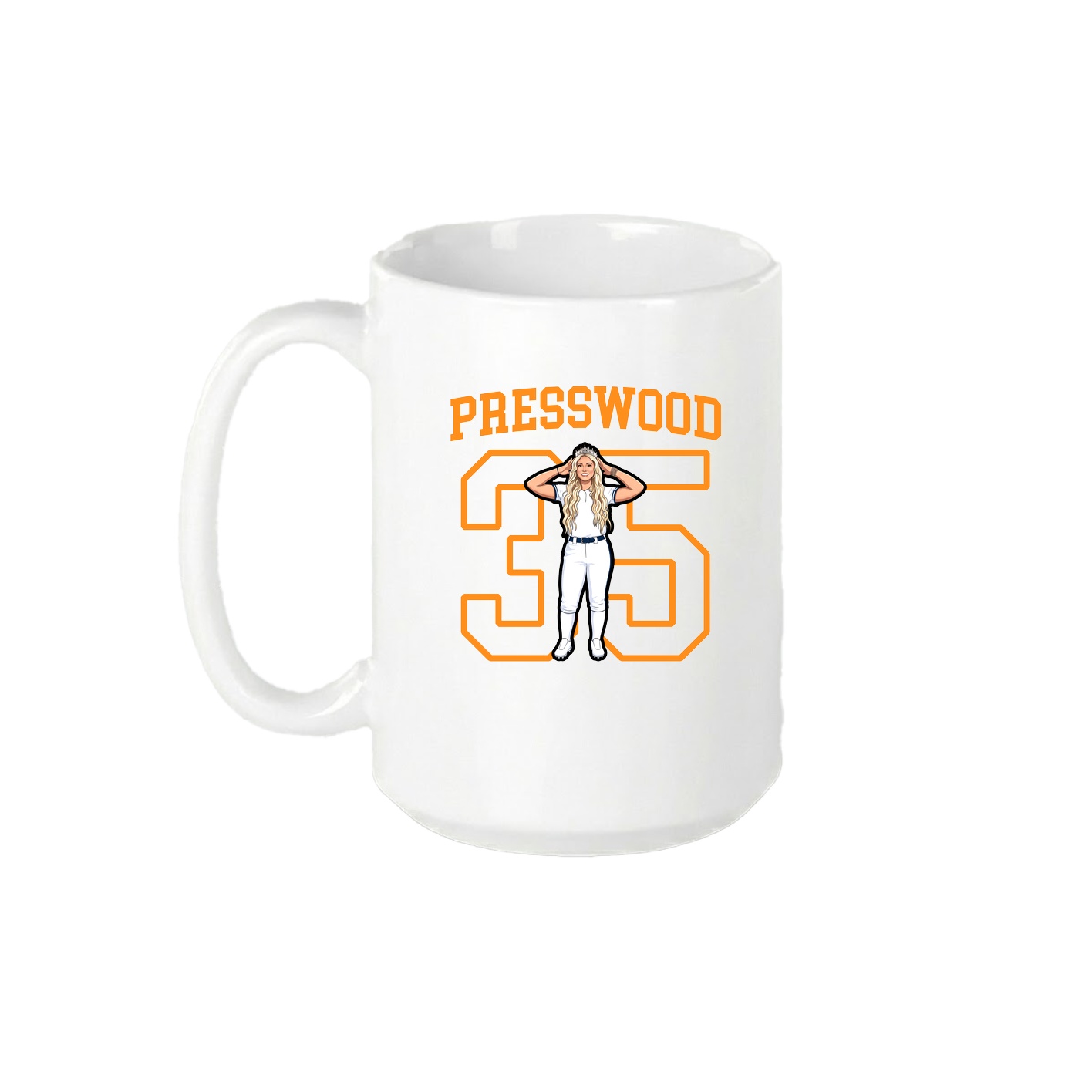 15oz Coffee Mug — Shirsey in White