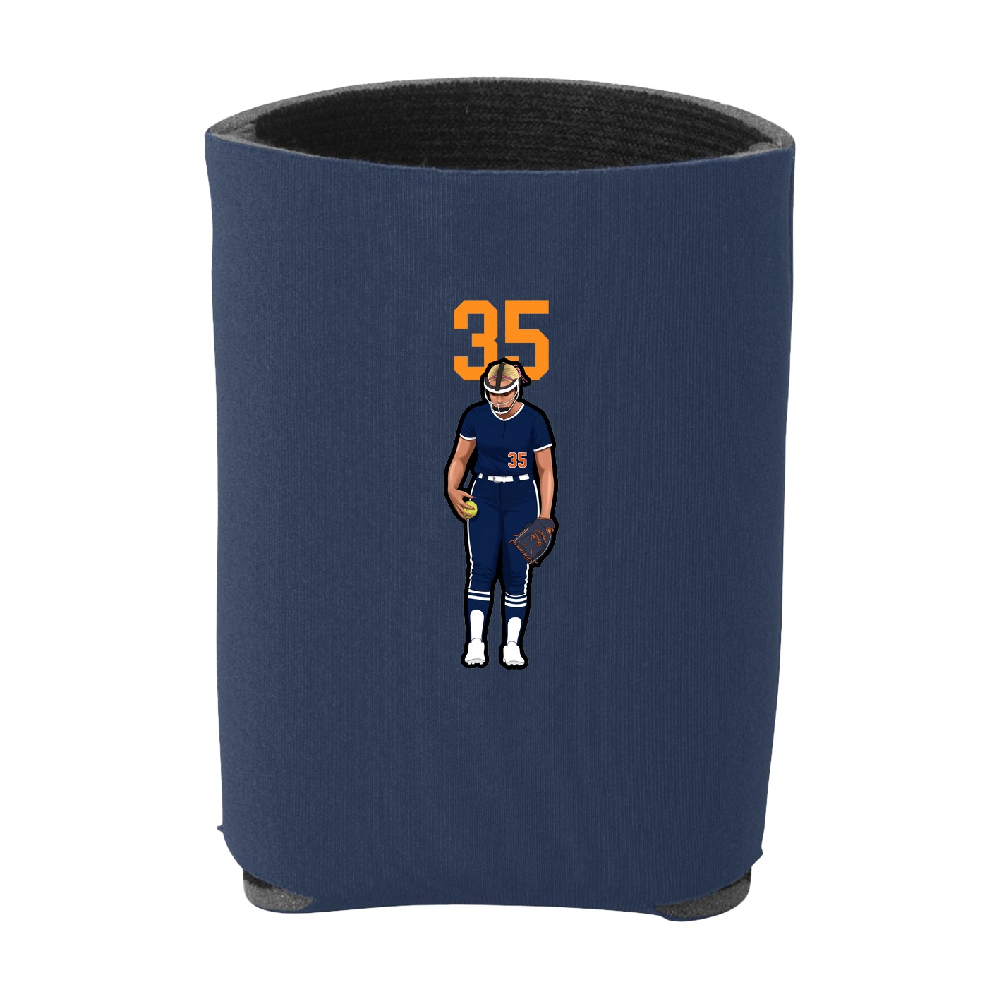 Can Holder — Number Top in Navy